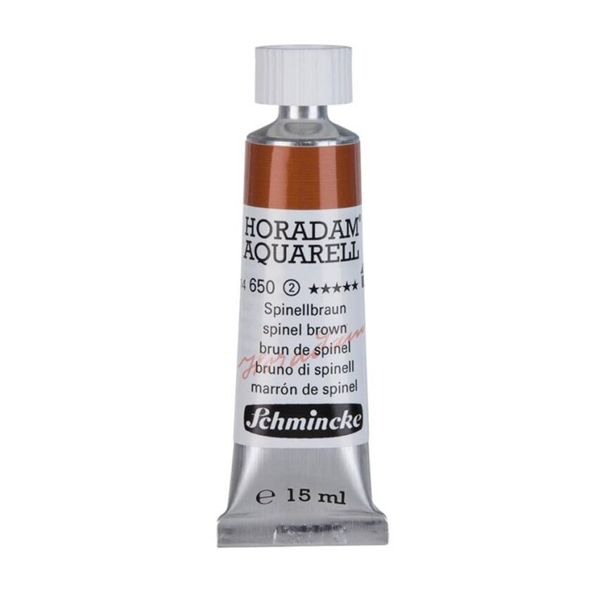 Schmincke Horadam Aquarell Artist Sulu Boya 15 ml 650 Spinel Brown Seri 2 - 1