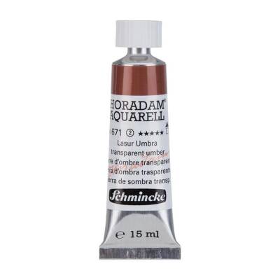 Schmincke Horadam Aquarell Artist Sulu Boya 15 ml 671 Transparent Umber Seri 2 - 1