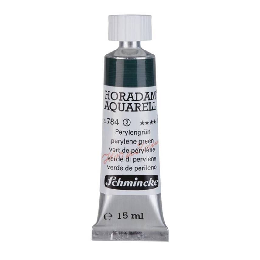 Schmincke Horadam Aquarell Artist Sulu Boya 15 ml 784 Perylene Green Seri 2 - 1
