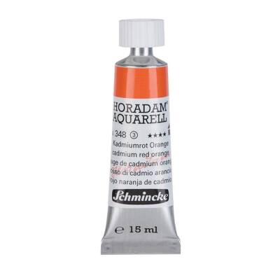 Schmincke Horadam Aquarell Artist Sulu Boya 15 ml 348 Cadmium Red Orange Seri 3 - 1