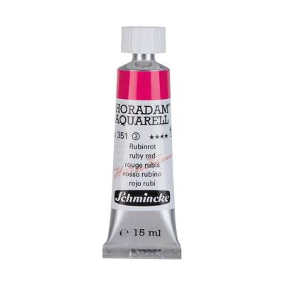 Schmincke Horadam Aquarell Artist Sulu Boya 15 ml 351 Ruby Red Seri 3 - 1