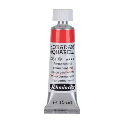 Schmincke Horadam Aquarell Artist Sulu Boya 15 ml 361 Permanent Red Seri 3 - 1