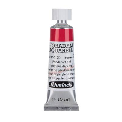 Schmincke Horadam Aquarell Artist Sulu Boya 15 ml 344 Perylene Dark Red Seri 3 - 1
