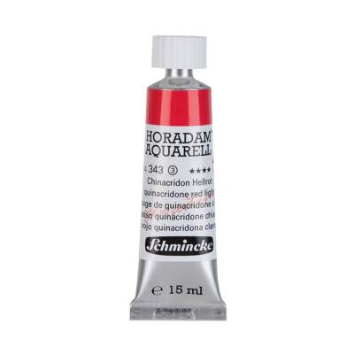 Schmincke Horadam Aquarell Artist Sulu Boya 15 ml 343 Quinacridone Red Light Seri 3 - 1