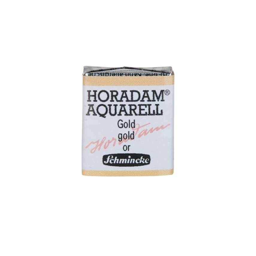 Schmincke Horadam Aquarell Artist Sulu Boya Yarım Tablet 893 Gold   - 1
