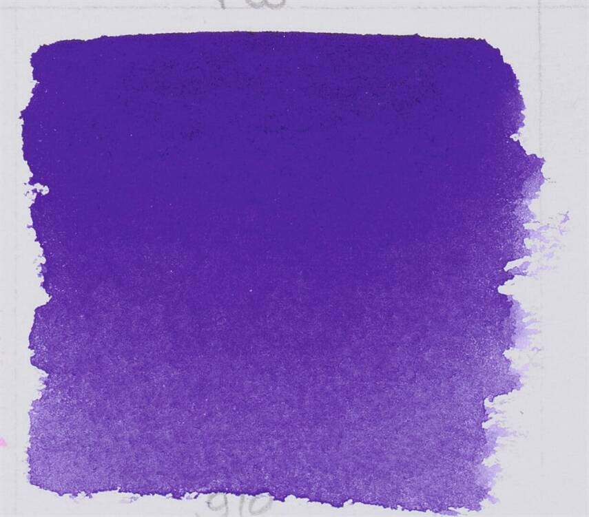 Schmincke Horadam Aquarell Artist Sulu Boya Yarım Tablet 910 Brilliant Blue Violet - 2