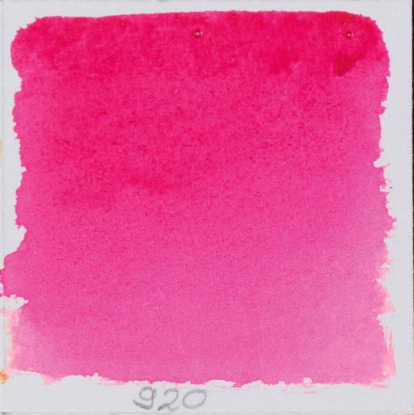 Schmincke Horadam Aquarell Artist Sulu Boya Yarım Tablet 920 Brilliant Opera Rose - 2