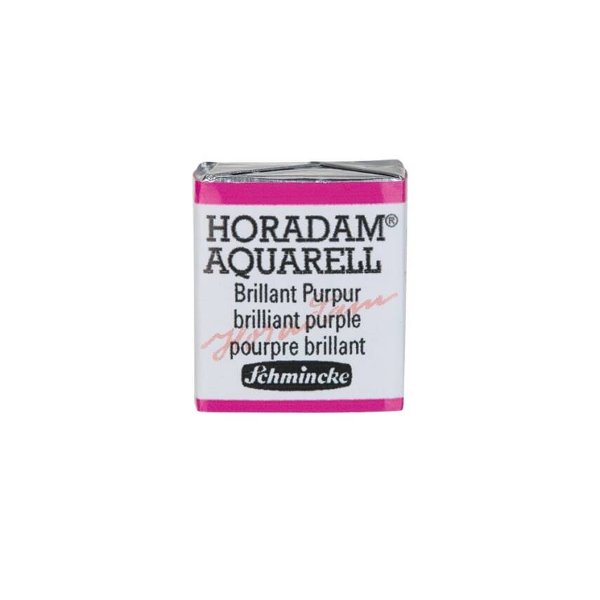 Schmincke Horadam Aquarell Artist Sulu Boya Yarım Tablet 930 Brilliant Purple  - 1