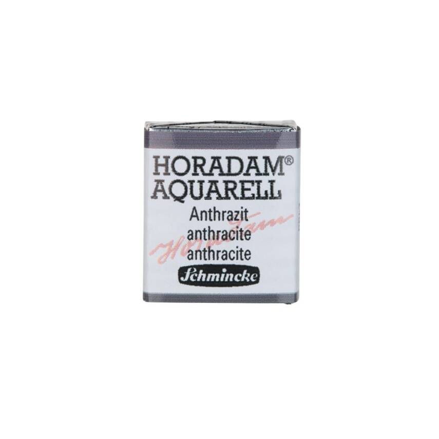 Schmincke Horadam Aquarell Artist Sulu Boya Yarım Tablet 786 Charcoal Grey  - 1