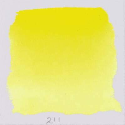 Schmincke Horadam Aquarell Artist Sulu Boya Yarım Tablet 211 Chrome Yellow Lemon No Lead