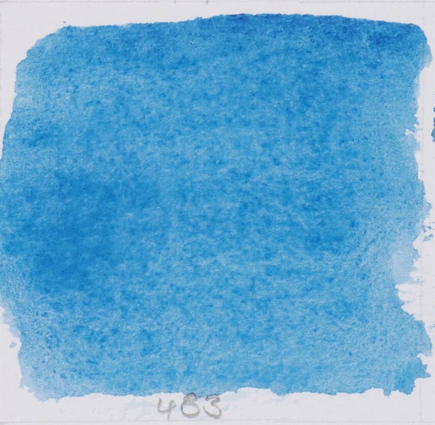Schmincke Horadam Aquarell Artist Sulu Boya Yarım Tablet 483 Cobalt Azure  - 2