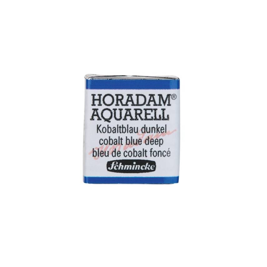 Schmincke Horadam Aquarell Artist Sulu Boya Yarım Tablet 488 Cobalt Blue Deep - 1