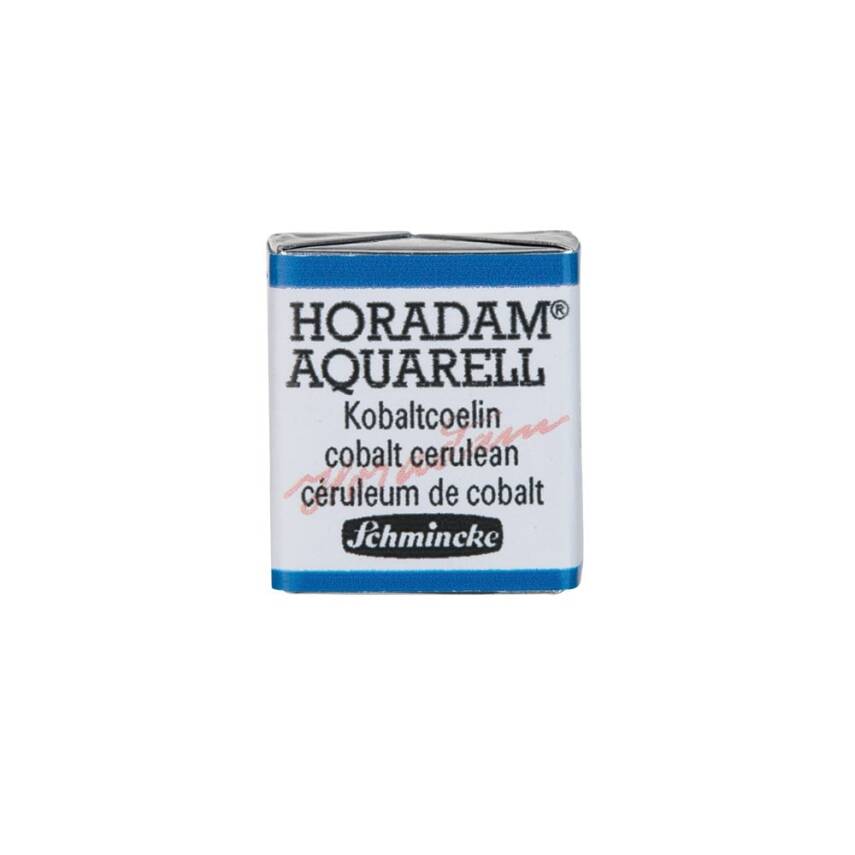 Schmincke Horadam Aquarell Artist Sulu Boya Yarım Tablet 499 Cobalt Cerulean  - 1