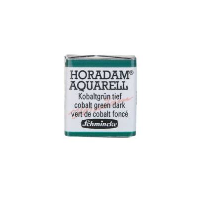 Schmincke Horadam Aquarell Artist Sulu Boya Yarım Tablet 533 Cobalt Green Dark