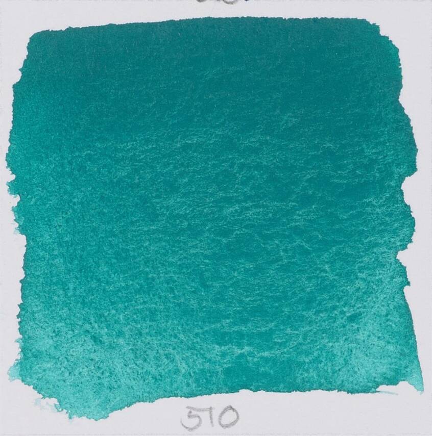 Schmincke Horadam Aquarell Artist Sulu Boya Yarım Tablet 510 Cobalt Green Turquoise - 2
