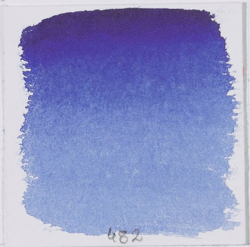 Schmincke Horadam Aquarell Artist Sulu Boya Yarım Tablet 482 Delft Blue  - 2