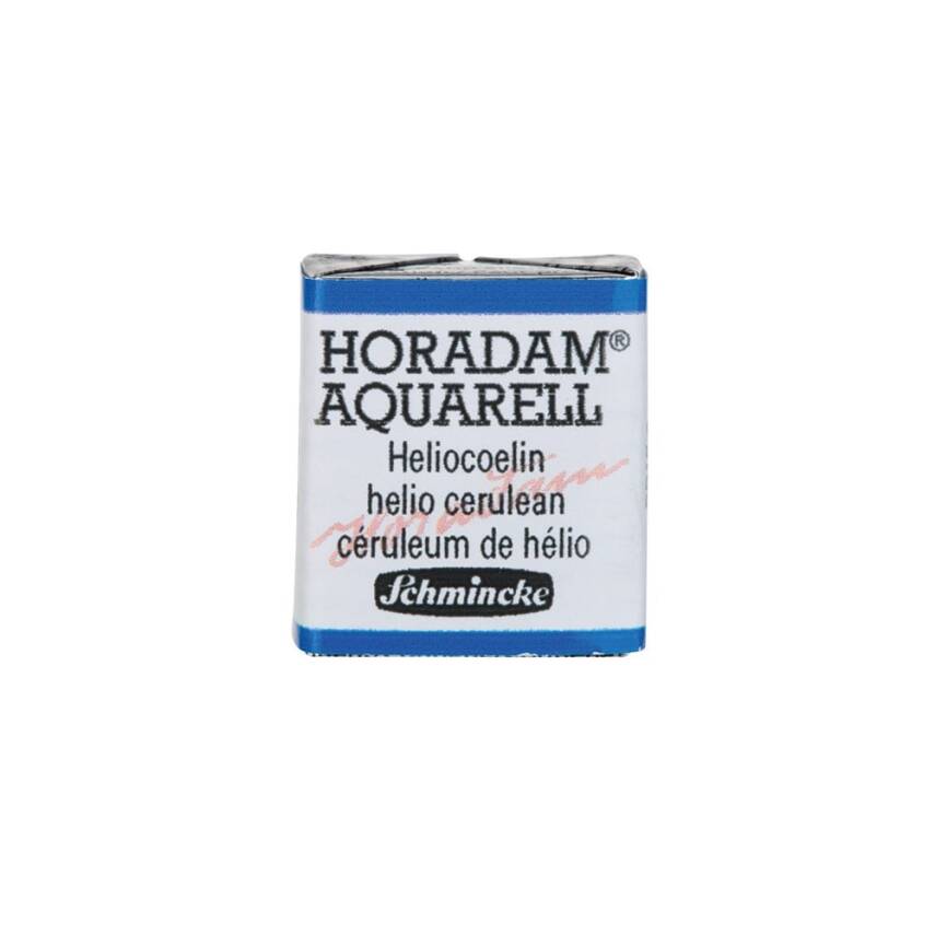 Schmincke Horadam Aquarell Artist Sulu Boya Yarım Tablet 479 Helio Cerulean  - 1