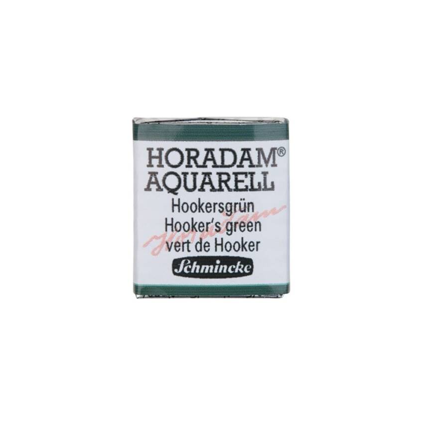 Schmincke Horadam Aquarell Artist Sulu Boya Yarım Tablet 521 Hooker'S Green  - 1