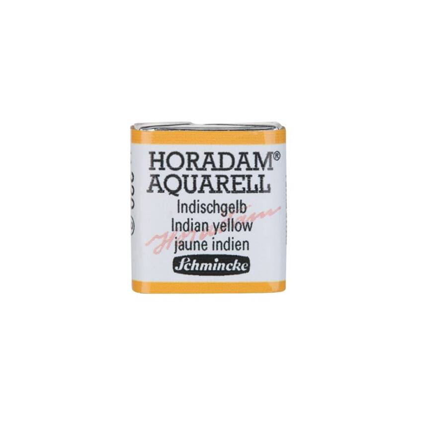 Schmincke Horadam Aquarell Artist Sulu Boya Yarım Tablet 220 Indian Yellow  - 1