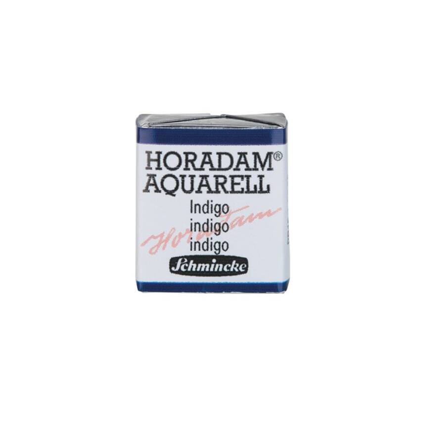 Schmincke Horadam Aquarell Artist Sulu Boya Yarım Tablet 485 İndigo   - 1