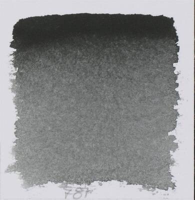 Schmincke Horadam Aquarell Artist Sulu Boya Yarım Tablet 781 Lamp Black 