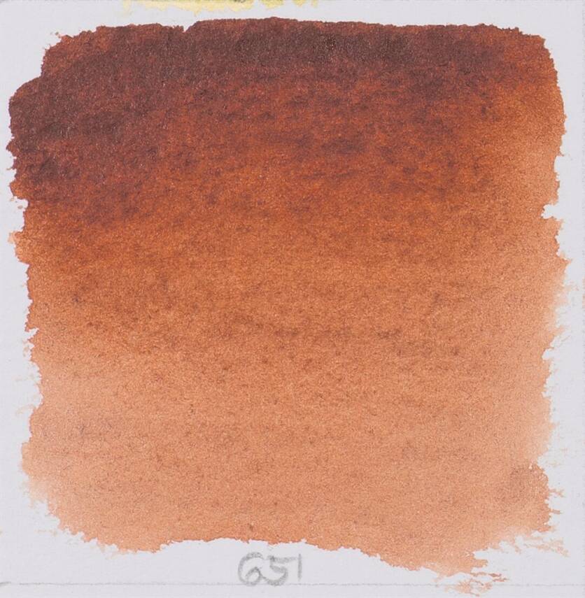 Schmincke Horadam Aquarell Artist Sulu Boya Yarım Tablet 651 Maroon Bro  - 2