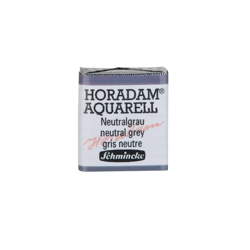 Schmincke Horadam Aquarell Artist Sulu Boya Yarım Tablet 785 Neutral Grey  - 1