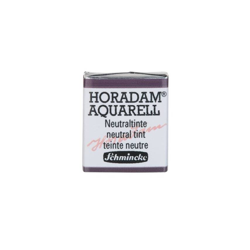 Schmincke Horadam Aquarell Artist Sulu Boya Yarım Tablet 782 Neutral Tint  - 1