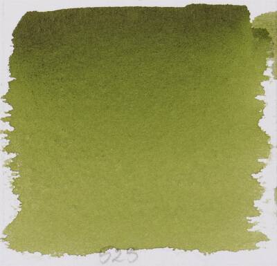 Schmincke Horadam Aquarell Artist Sulu Boya Yarım Tablet 525 Olive Green Yellowish