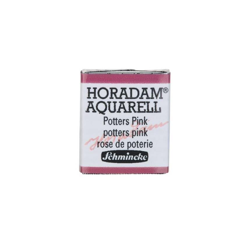 Schmincke Horadam Aquarell Artist Sulu Boya Yarım Tablet 370 Potters Pink  - 1