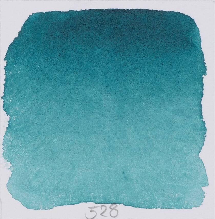 Schmincke Horadam Aquarell Artist Sulu Boya Yarım Tablet 528 Prussian Green  - 2