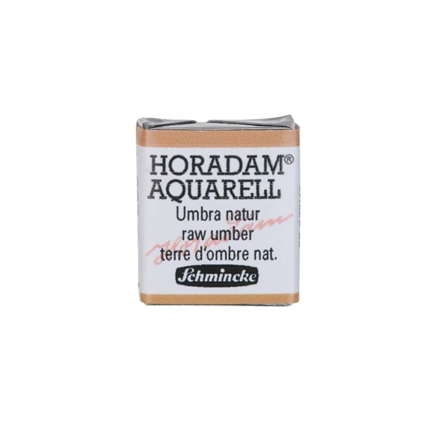Schmincke Horadam Aquarell Artist Sulu Boya Yarım Tablet 667 Raw Umber  - 1