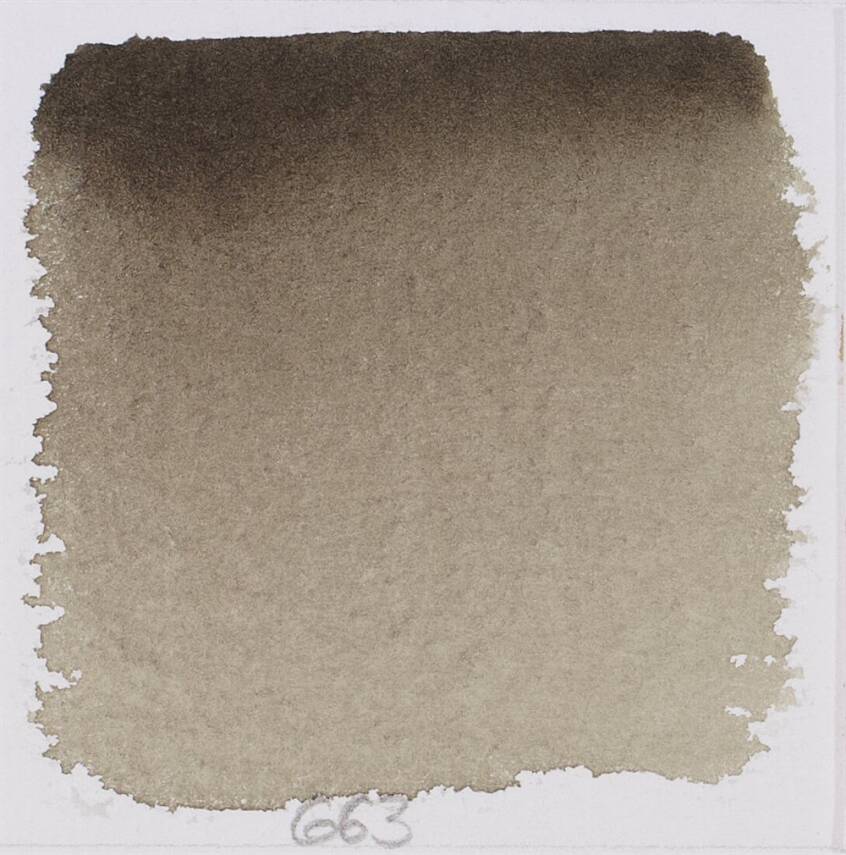 Schmincke Horadam Aquarell Artist Sulu Boya Yarım Tablet 663 Sepia Bro  - 2