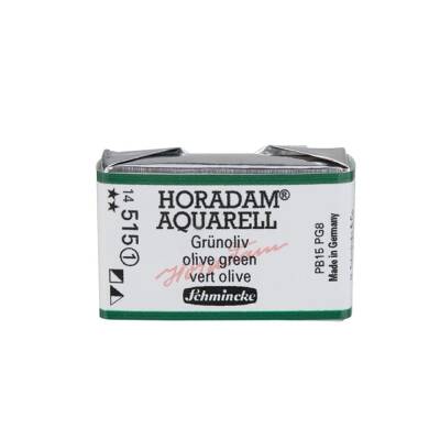 Schmincke Horadam Aquarell Artist Sulu Boya Tam Tablet 515 Olive Green Seri 1