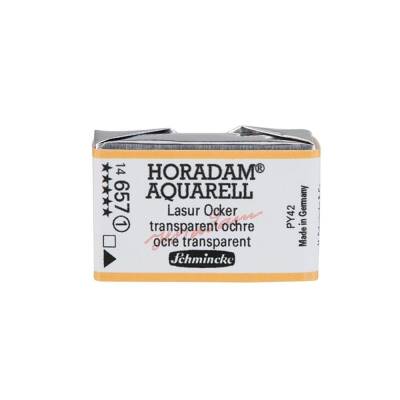 Schmincke Horadam Aquarell Artist Sulu Boya Tam Tablet 657 Transparent Ochre Seri 1
