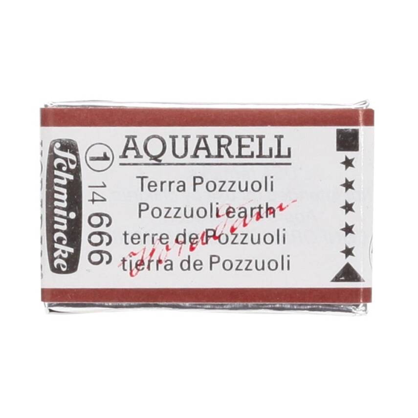 Schmincke Horadam Aquarell Artist Sulu Boya Tam Tablet 666 Pozzuoli Earth Seri 1 - 1