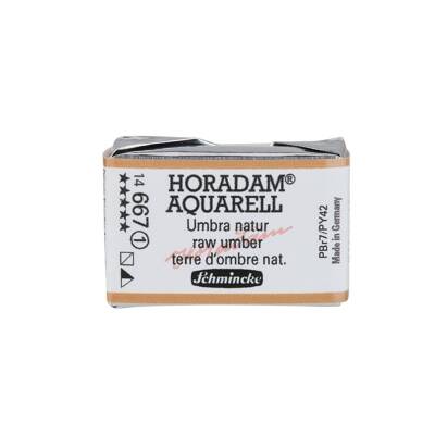 Schmincke Horadam Aquarell Artist Sulu Boya Tam Tablet 667 Raw Umber Seri 1