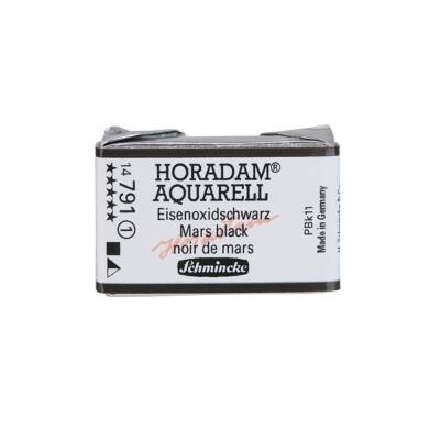 Schmincke Horadam Aquarell Artist Sulu Boya Tam Tablet 791 Mars Black Seri 1