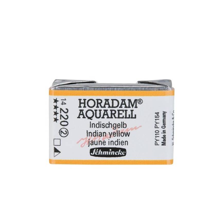 Schmincke Horadam Aquarell Artist Sulu Boya Tam Tablet 220 Indian Yellow Seri 2 - 1