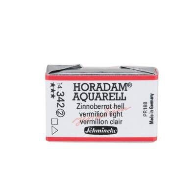 Schmincke Horadam Aquarell Artist Sulu Boya Tam Tablet 342 Vermilion Light Seri 2