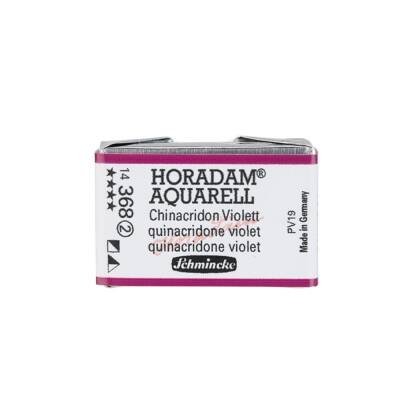 Schmincke Horadam Aquarell Artist Sulu Boya Tam Tablet 368 Quinacridone Violet Seri 2