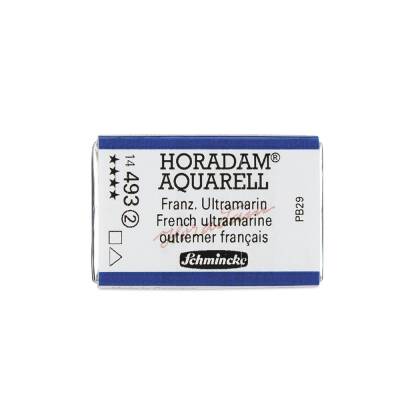Schmincke Horadam Aquarell Artist Sulu Boya Tam Tablet 493 French Ultramarine Seri 2