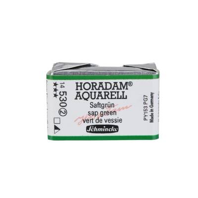 Schmincke Horadam Aquarell Artist Sulu Boya Tam Tablet 530 Sap Green Seri 2
