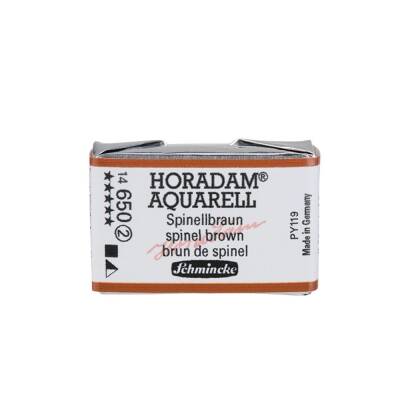 Schmincke Horadam Aquarell Artist Sulu Boya Tam Tablet 650 Spinel Brown Seri 2