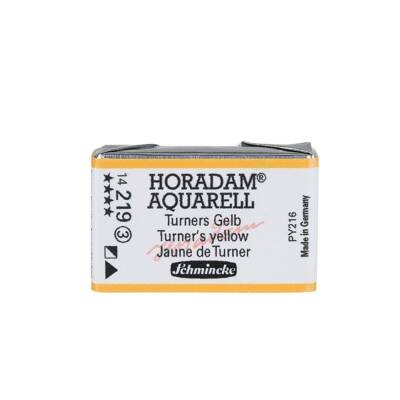 Schmincke Horadam Aquarell Artist Sulu Boya Tam Tablet 219 Turner'S Yellow Seri 3