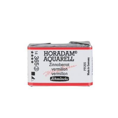 Schmincke Horadam Aquarell Artist Sulu Boya Tam Tablet 365 Vermilion  Seri 3