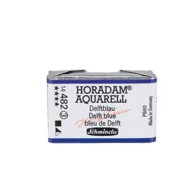 Schmincke Horadam Aquarell Artist Sulu Boya Tam Tablet 482 Delft Blue Seri 3