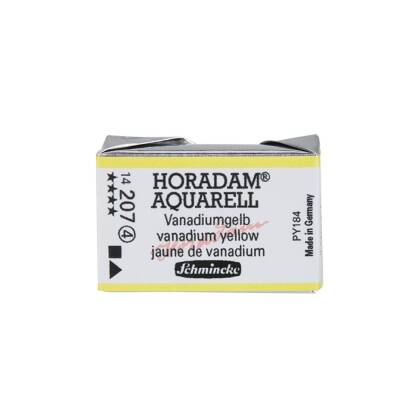 Schmincke Horadam Aquarell Artist Sulu Boya Tam Tablet 207 Vanadium Yellow Seri 4