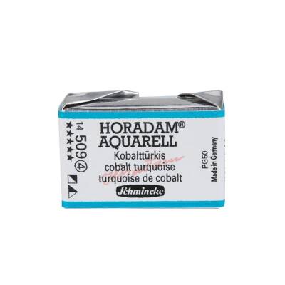 Schmincke Horadam Aquarell Artist Sulu Boya Tam Tablet 509 Cobalt Turquoise Seri 4