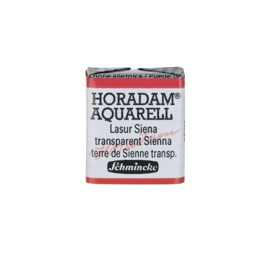 Schmincke Horadam Aquarell Artist Sulu Boya Yarım Tablet 653 Transparent Sienna  - 1
